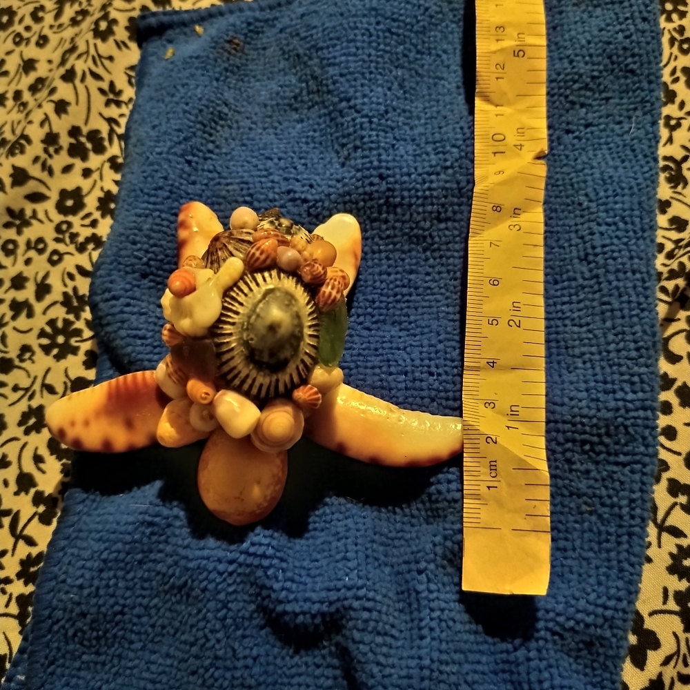 Hand crafted Kauai seashell Turtles